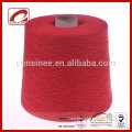 Pure natural organic linen yarn with vibrant colors for hot sale